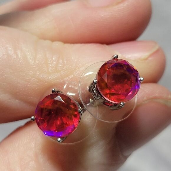 Volcanic Quartz Ring, Earrings and Pendant Necklace - Picture 11 of 16